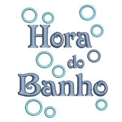 Matriz De Bordado Hora Do Banho