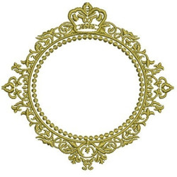 Embroidery Design Frame Provence 131