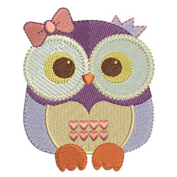 Embroidery Design Owl 9