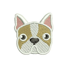 Embroidery Design French Bulldog 14