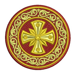 Embroidery Design Decorated Cross 80
