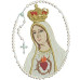 EMBROIDERED ALTAR CLOTHS HEART OF FATIMA - 131 September 2016