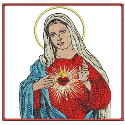 EMBROIDERED ALTAR CLOTHS IMMACULATE MARY 138