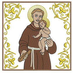 EMBROIDERED ALTAR CLOTHS SAINT ANTHONY 156