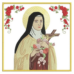 EMBROIDERED ALTAR CLOTHS ST LITTLE THERESE 161