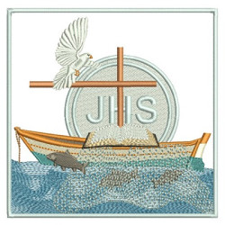 EMBROIDERED ALTAR CLOTHS JHS - 162