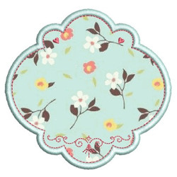 Embroidery Design Frame With Application 26