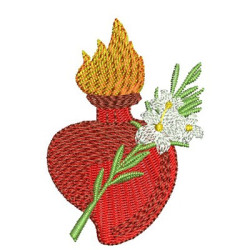 Embroidery Design Heart Of Joseph