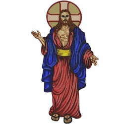 Embroidery Design Jesus Of The Holy Wounds 4