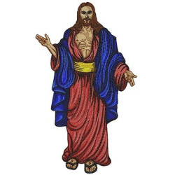Embroidery Design Jesus Of The Holy Wounds 5