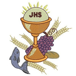 Embroidery Design Chalice Mesc Ministers