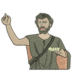 Embroidery Design Saint John The Baptist