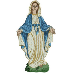 Embroidery Design Our Lady Of Grace 4
