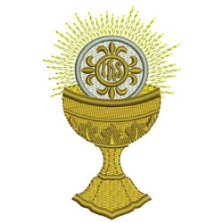 CHALICE WITH CONSECRATED HOSTS 2