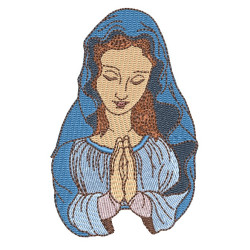 Diseño Para Bordado Nossa Senhora Das Graças 10 Cm