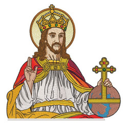 Diseño Para Bordado Jesús De La Santísima Trinidad