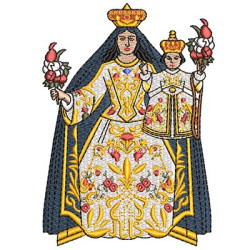 Embroidery Design Our Lady 4
