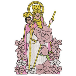 Embroidery Design Our Lady Of Candelaria