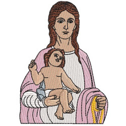 Embroidery Design Bethany Santa
