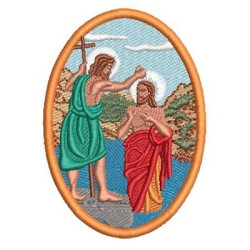 Diseño Para Bordado San Juan Bautista 2