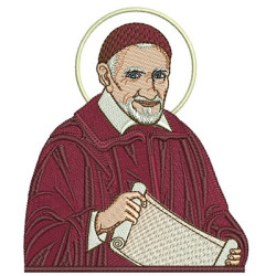Embroidery Design Saint Vicent Of Paul