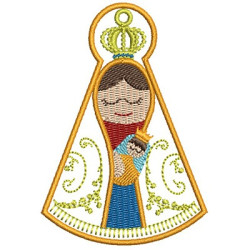 Embroidery Design Our Lady 11