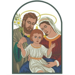 SACRED FAMILY 35 CM