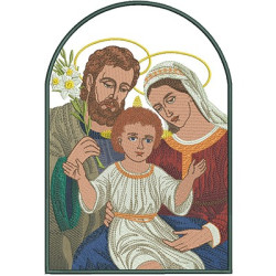 SACRED FAMILY 28 CM