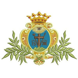 Diseño Para Bordado Escudo Santíssimo Redentor 3