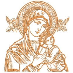 OUR LADY OF PERPETUAL HELP WITH 15 CM