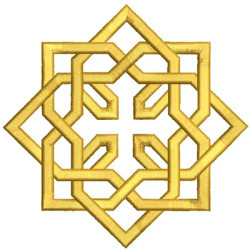 Embroidery Design Decorated Cross 95