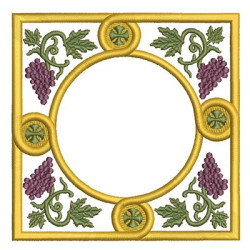 Embroidery Design Eucharist Frame 3