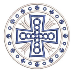 DECORATED CROSS 115