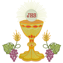 Embroidery Design Chalice Set 36 Cm