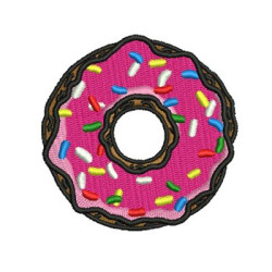 Matriz De Bordado Donuts Patch 2