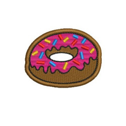 Matriz De Bordado Donut Patch 3