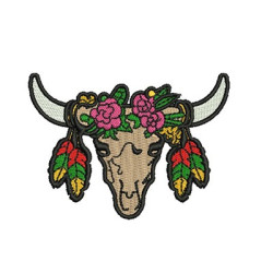 SKULL COW PATCH