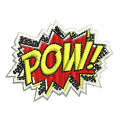 Embroidery Design Pow!