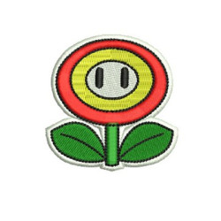 Diseño Para Bordado Flor De Fogo Patch