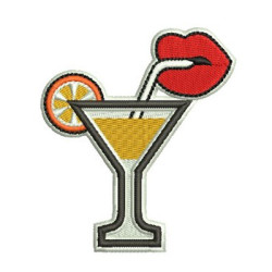 Diseño Para Bordado Drink Patch