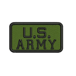 Matriz De Bordado Us Army Patch