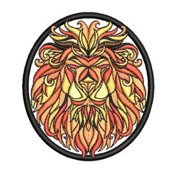 LION MEDAL PATCH