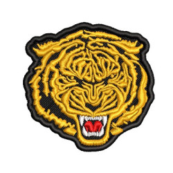 Matriz De Bordado Tigre Patch