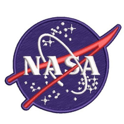 Matriz De Bordado Nasa Patch