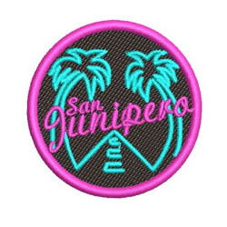 Embroidery Design San Junipero
