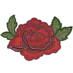 Embroidery Design Rose 26