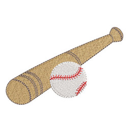 Matriz De Bordado Beisebol 10 Cm
