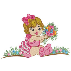 Embroidery Design Baby Girl