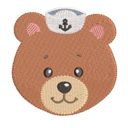 Matriz De Bordado Urso Marinheiro 3