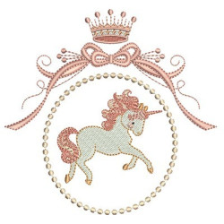 Diseño Para Bordado Unicorno En Lo Marco 2